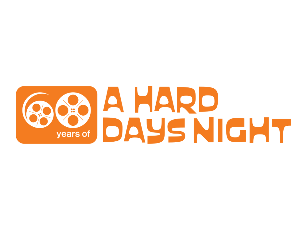 A Hard Day's Night 60 years logo 