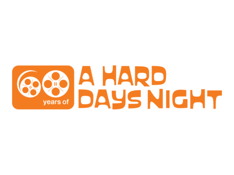A Hard Day's Night 60 years logo 