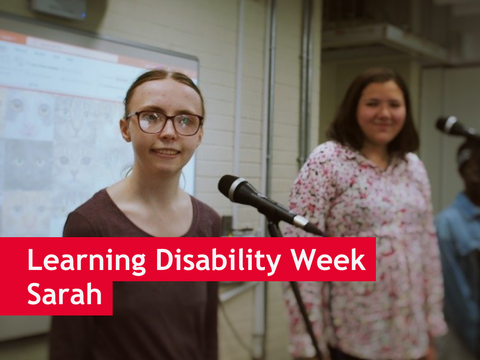 Sarah Watts for Learning Disability Week